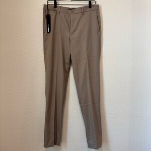 NovaMen Modern Stretch Slim Trouser – Chestnut – Size 30 – NWT